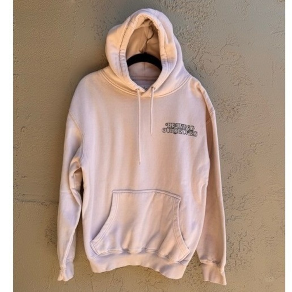 Altru Apparel Cream Healing Ourselves Graphic Hoodie Sweatershirt MEDIUM Spirit